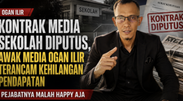 Kontrak Media Sekolah Diputus, Awak Media Ogan Ilir Terancam Kehilangan Pendapatan Pejabatnya Malah Heppy Aja