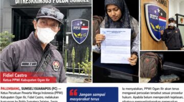 PPWI OGAN ILIR SAMBANGI POLDA SUMSEL, FIDIEL CASTRO: KEBENARAN HARUS DIUNGKAP, JANGAN BIARKAN FITNAH BERLARUT!