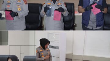 POLRES OGAN ILIR UNGKAP 26 KASUS KEJAHATAN, 4.200 LITER BBM ILEGAL DIGAGALKAN